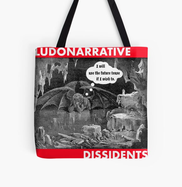 LND Future Tense All Over Print Tote Bag