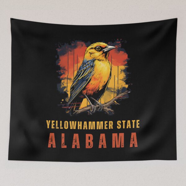 Item preview, Yellowhammer State Alabama designed and sold by GediaPrints.