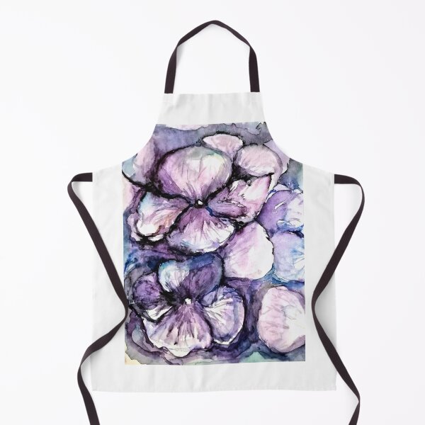 Item preview, Violet Aquarelle Watercolour Flowers by Katarzyna Zachtej designed and sold by pracovniakejzi.