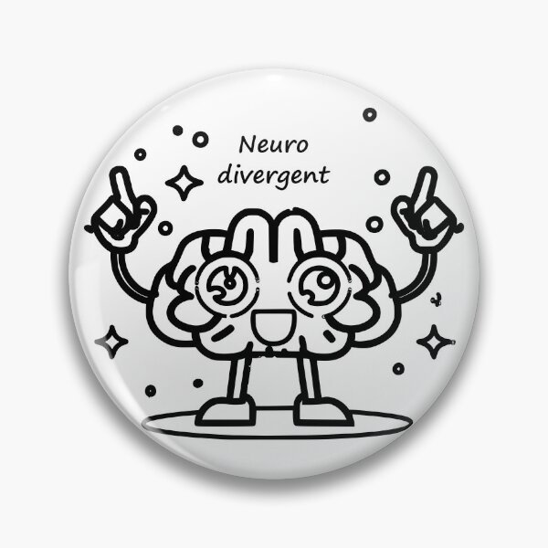 Item preview, Neurodivergent Brain designed and sold by ndmedia.