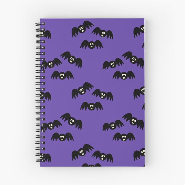 Item preview, Halloween Cute Funny Bats Purple designed and sold by susycosta.