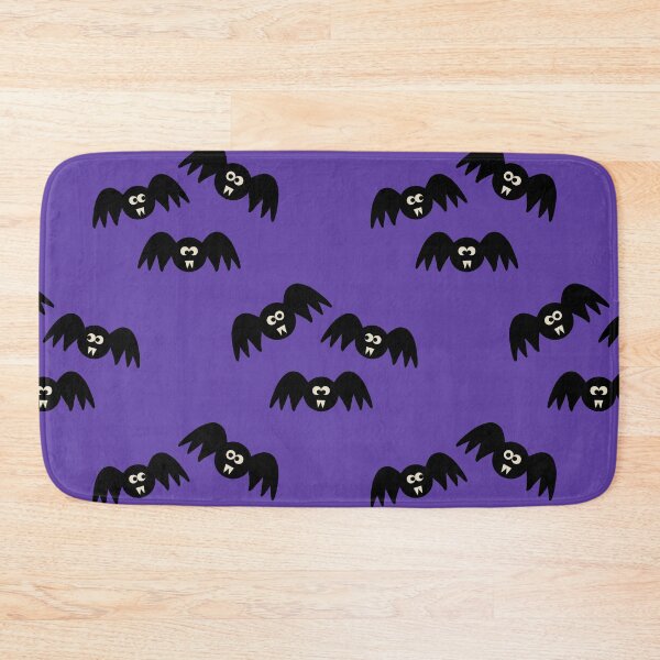Item preview, Halloween Cute Funny Bats Purple designed and sold by susycosta.