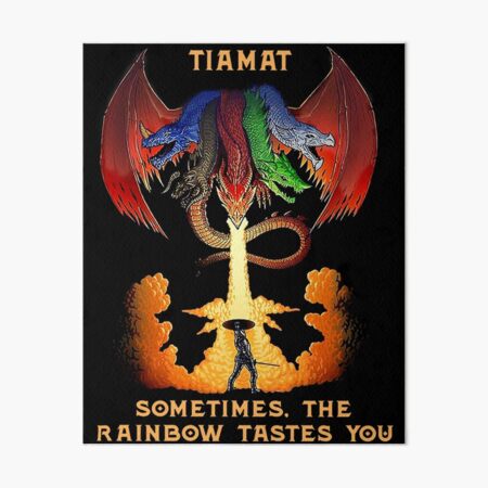 Item preview, Dragon Tiamat Sometimes The Rainbow Tastes You designed and sold by Stepang.