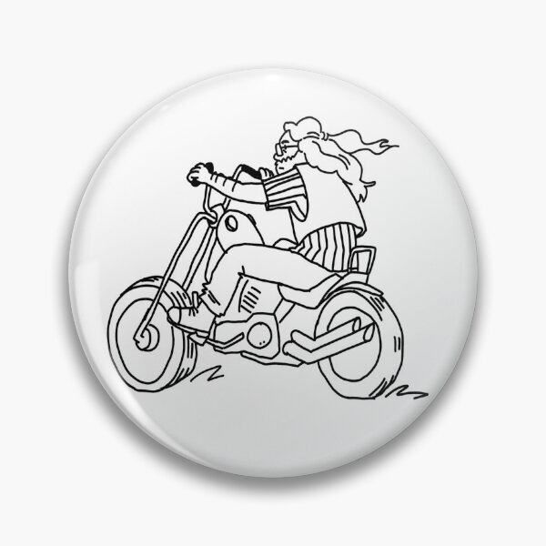 Item preview, Biker with a Beard designed and sold by EmsAnimation.