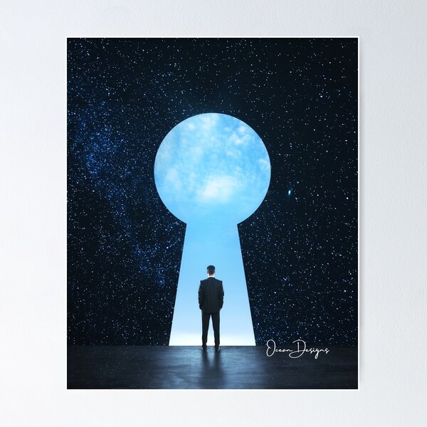 Item preview, Though The Keyhole  designed and sold by oceandesignsfx.