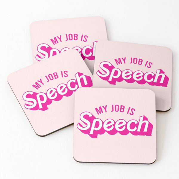 Item preview, My Job Is Speech designed and sold by KMIKBAL7.