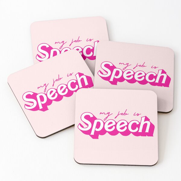 Item preview, My Job Is Speech designed and sold by KMIKBAL7.