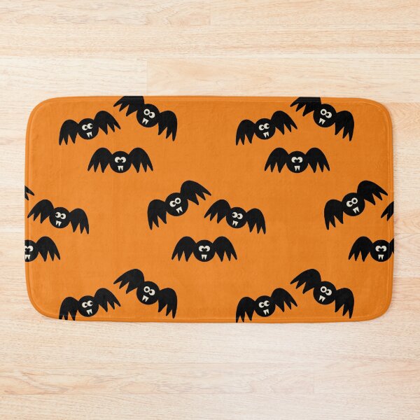 Item preview, Halloween Cute Funny Bats Orange designed and sold by susycosta.