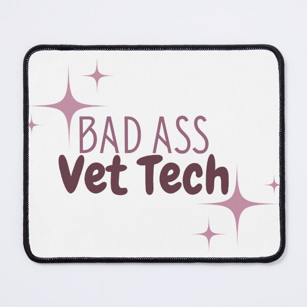 Item preview, Bad Ass Vet Tech designed and sold by GoatAndCamel.