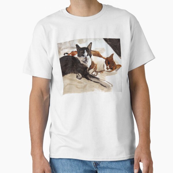Relaxing Cats Classic T-Shirt
