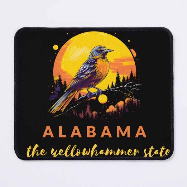 Item preview, Alabama the yellowhammer state designed and sold by GediaPrints.