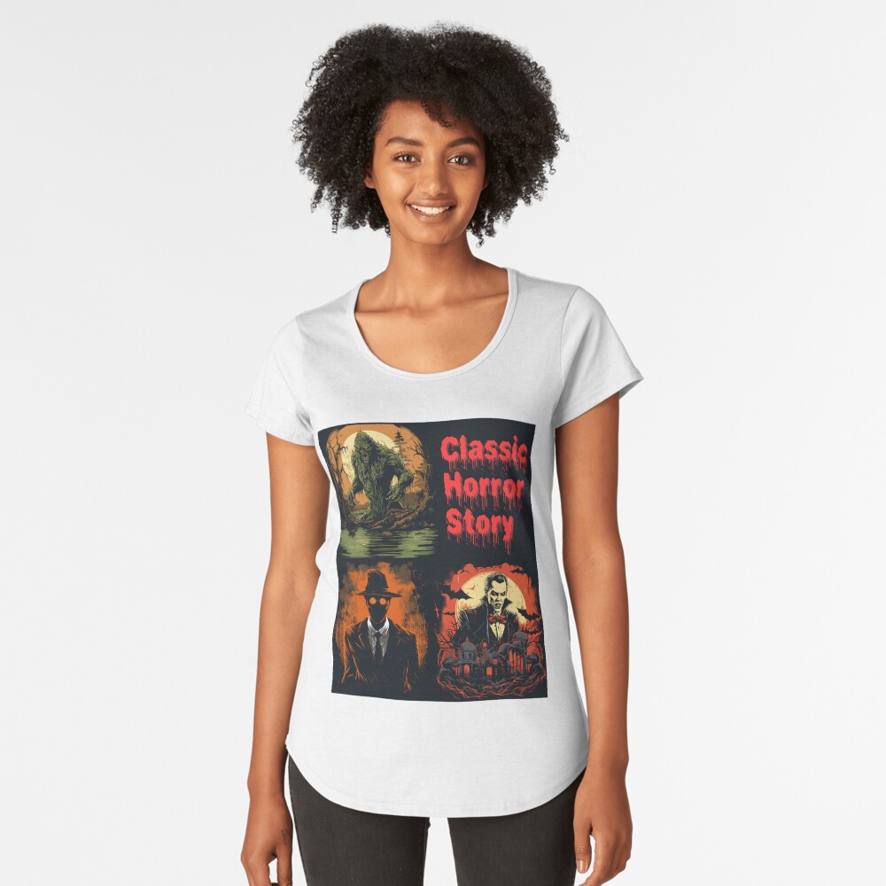 Item preview, Premium Scoop T-Shirt designed and sold by mOdesign84.