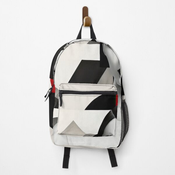 Item preview, Black & White Bauhaus Portrait in Front of the Alps designed and sold by ArtificialGenes.