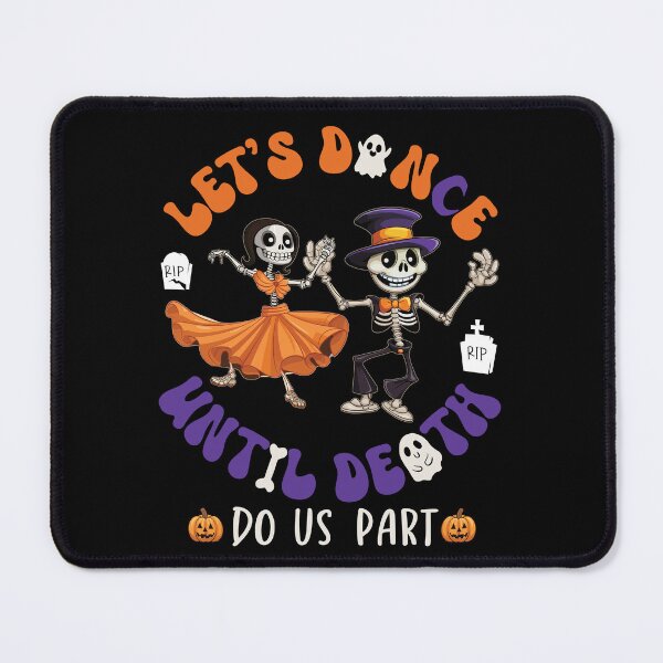 Item preview, Dancing skeletons - Let's dance until death do us part designed and sold by emedesigntopia.