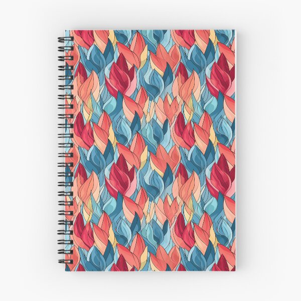 Item preview, Seamless Floral Leaves, Naturalistic Ocean Waves, Abstraction Pattern designed and sold by HaHa-Prints.
