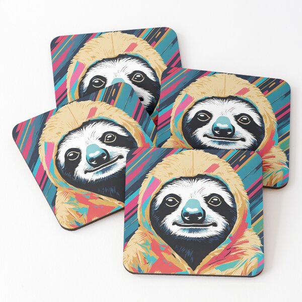 Item preview, Sloth Animal Artwork designed and sold by galactify.