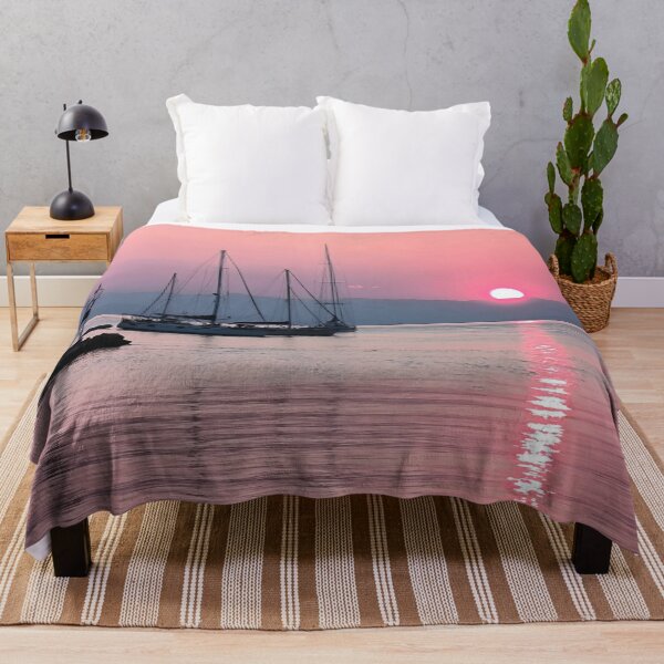 Item preview, sunset at Gaios on Paxos Island designed and sold by Hermossa-Art.
