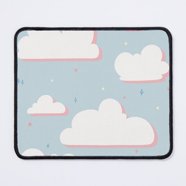 Item preview, Color Blocked Clouds designed and sold by designdubu.