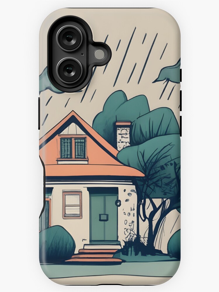 Thumbnail 1 of 4, iPhone Case, Old Traditional German Bauhaus Drawing designed and sold by Patricks-Art.