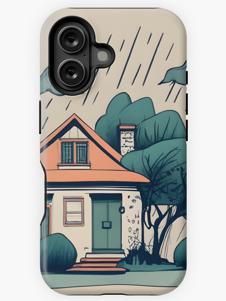 Thumbnail 1 of 4, iPhone Case, Old Traditional German Bauhaus Drawing designed and sold by Patricks-Art.