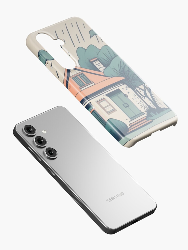 Thumbnail 2 of 4, Samsung Galaxy Phone Case, Old Traditional German Bauhaus Drawing designed and sold by Patricks-Art.