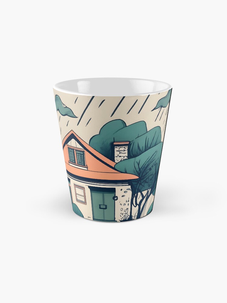 Thumbnail 2 of 4, Coffee Mug, Old Traditional German Bauhaus Drawing designed and sold by Patricks-Art.