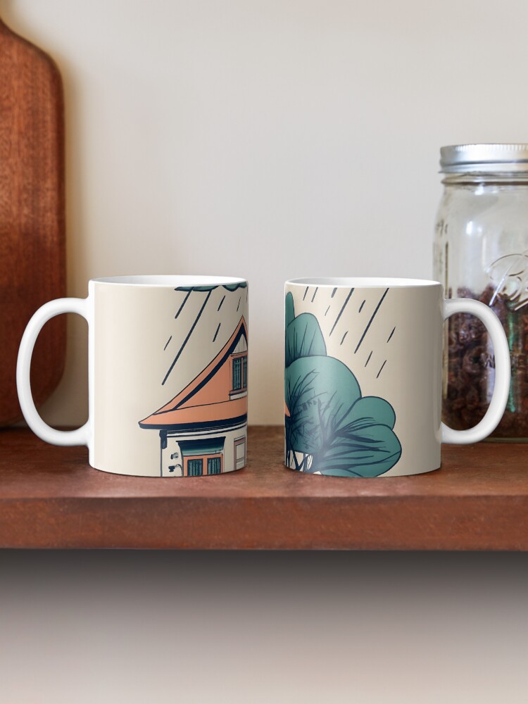Thumbnail 2 of 6, Coffee Mug, Old Traditional German Bauhaus Drawing designed and sold by Patricks-Art.