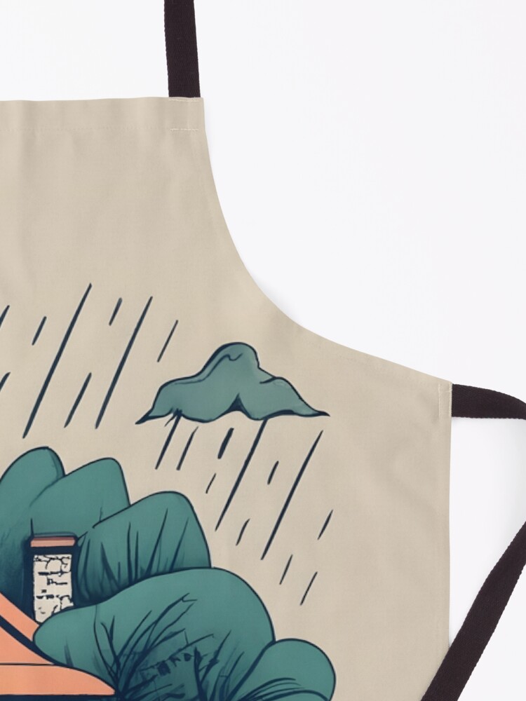 Thumbnail 3 of 6, Apron, Old Traditional German Bauhaus Drawing designed and sold by Patricks-Art.