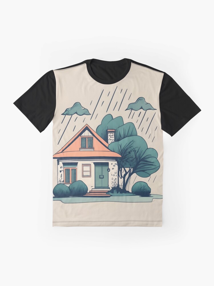 Thumbnail 4 of 5, Graphic T-Shirt, Old Traditional German Bauhaus Drawing designed and sold by Patricks-Art.