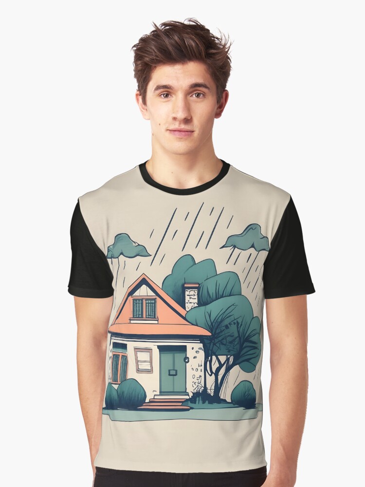 Thumbnail 1 of 5, Graphic T-Shirt, Old Traditional German Bauhaus Drawing designed and sold by Patricks-Art.