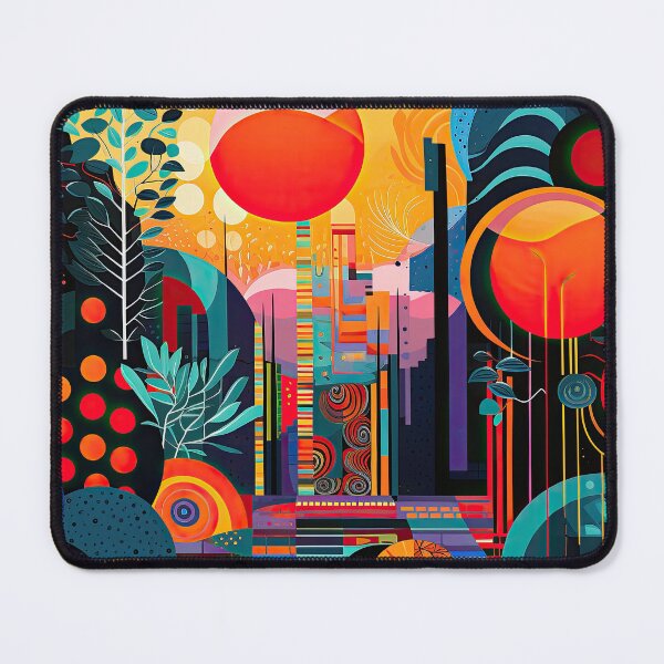 Item preview, African jungle Bauhaus design designed and sold by ArtificialGenes.