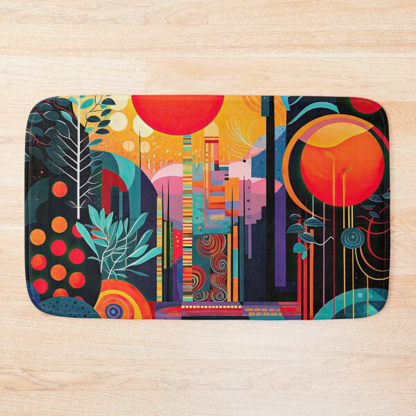 Item preview, African jungle Bauhaus design designed and sold by ArtificialGenes.