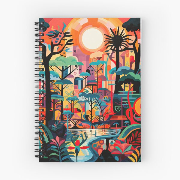 Item preview, African Jungle Bauhaus Design designed and sold by ArtificialGenes.