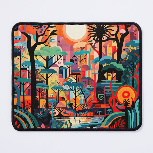 Item preview, African Jungle Bauhaus Design designed and sold by ArtificialGenes.