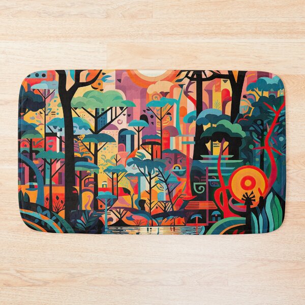 Item preview, African Jungle Bauhaus Design designed and sold by ArtificialGenes.