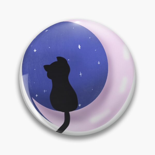 Item preview, Cat and Moon designed and sold by Zeccbox.