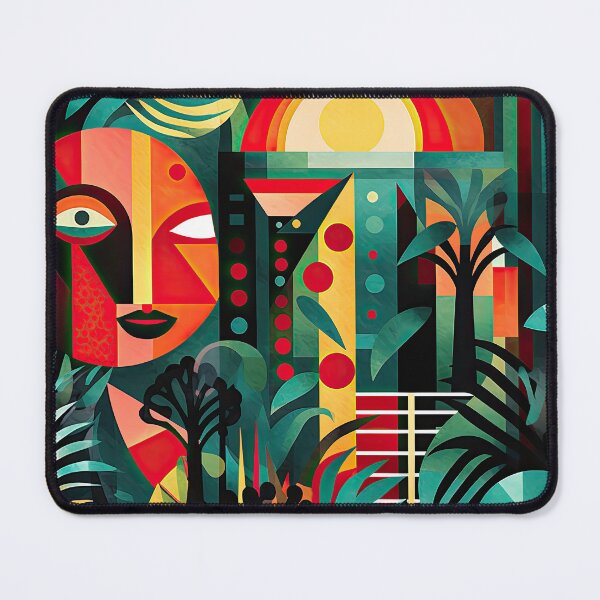 Item preview, African Jungle Bauhaus Design designed and sold by ArtificialGenes.