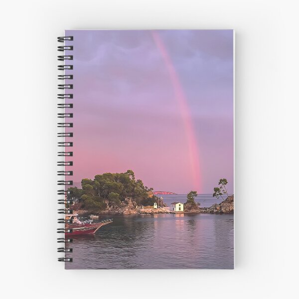 Item preview, Rainbow in the sky of Parga designed and sold by Hermossa-Art.