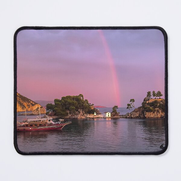 Item preview, Rainbow in the sky of Parga designed and sold by Hermossa-Art.
