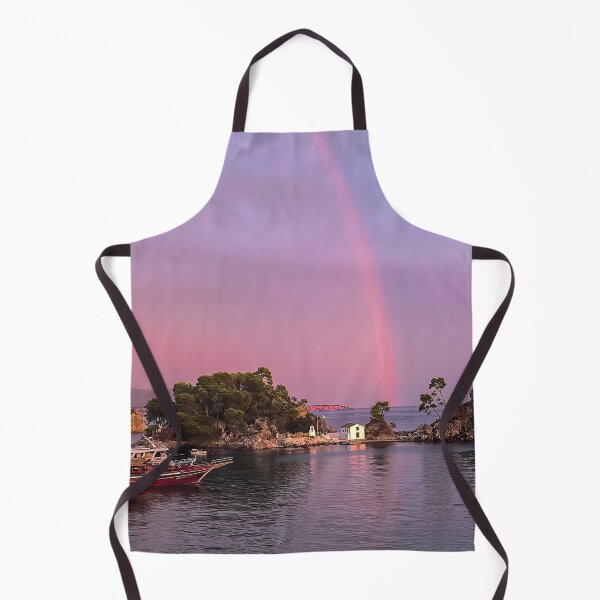 Item preview, Rainbow in the sky of Parga designed and sold by Hermossa-Art.
