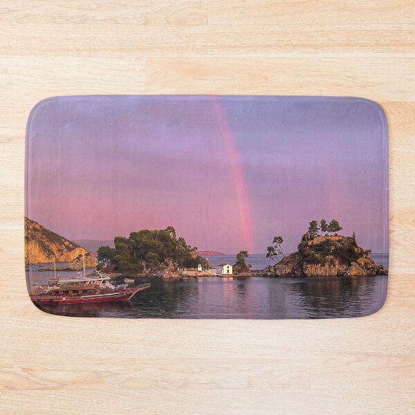 Item preview, Rainbow in the sky of Parga designed and sold by Hermossa-Art.