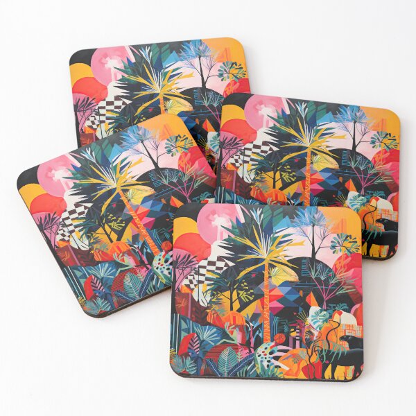 Item preview, African Jungle Bauhaus Design designed and sold by ArtificialGenes.