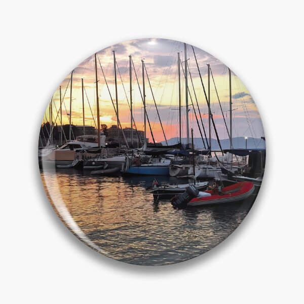 Item preview, Mandraki Marina in Corfu designed and sold by Hermossa-Art.