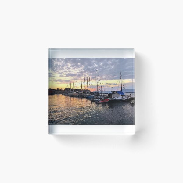 Item preview, Mandraki Marina in Corfu designed and sold by Hermossa-Art.