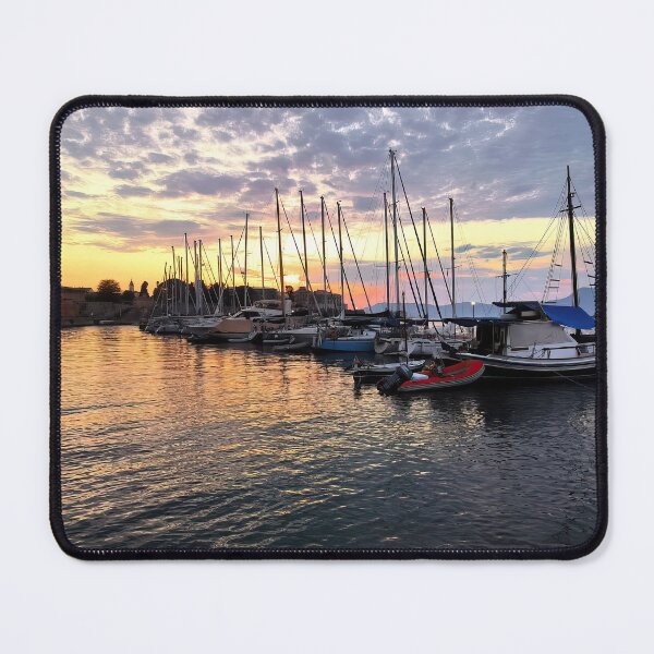 Item preview, Mandraki Marina in Corfu designed and sold by Hermossa-Art.