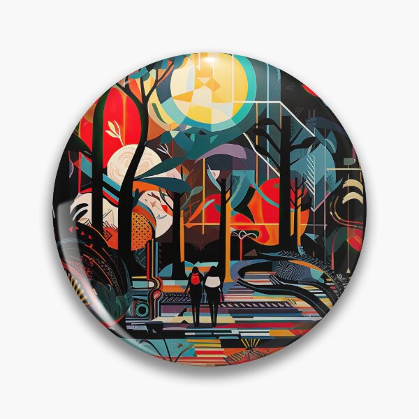Item preview, African Jungle Bauhaus Design designed and sold by ArtificialGenes.