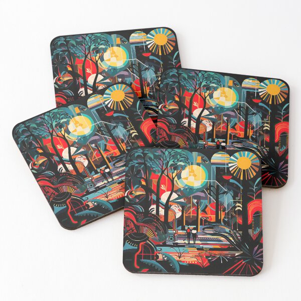 Item preview, African Jungle Bauhaus Design designed and sold by ArtificialGenes.