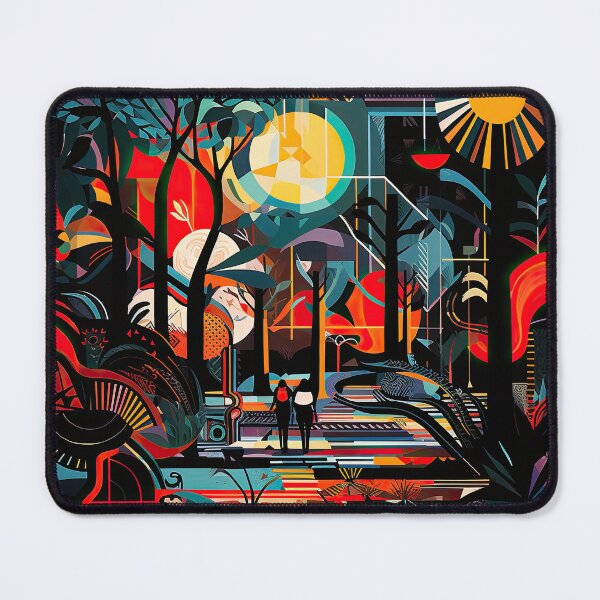 Item preview, African Jungle Bauhaus Design designed and sold by ArtificialGenes.