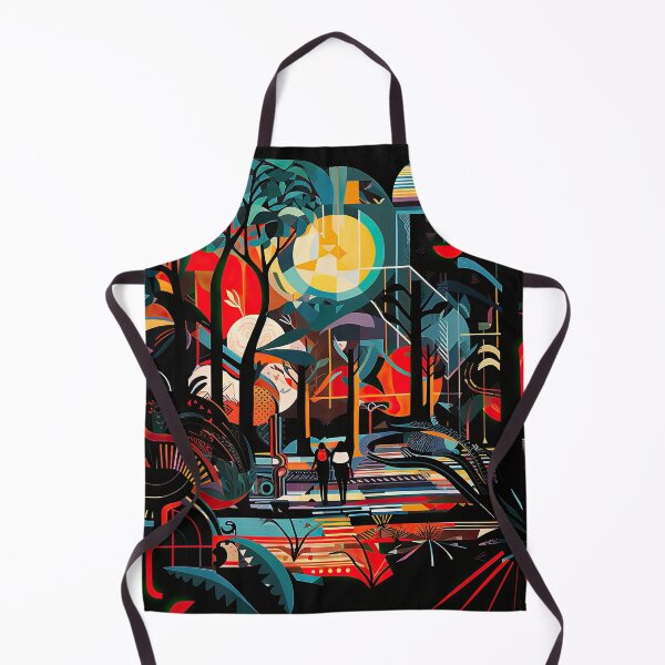 Item preview, African Jungle Bauhaus Design designed and sold by ArtificialGenes.