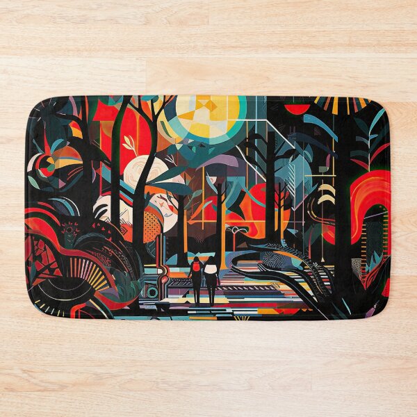 Item preview, African Jungle Bauhaus Design designed and sold by ArtificialGenes.